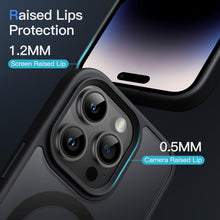 Carica l'immagine nel visualizzatore di Gallery, JETech Cover Magnetica Opaca per iPhone 14 Pro, Nero