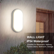 Carica l'immagine nel visualizzatore di Gallery, VivaLet Plafoniera LED Soffitto Interni 12W 1200LM, Applique da Esterno per Bianco Neutro 4000K, Luci Lampada Impermeabi