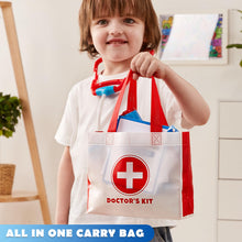 Carica l'immagine nel visualizzatore di Gallery, Play-Act Valigetta Dottore Bambinim,Kit Dottore Giocattolo per Bambini Kit Medico Giocattolo con Stetoscopio, Ki t Dottor e Bambino,Gioco di Ruolo Gioco Educativo Regalo Bambini di 3, 4, 5, 6, 7