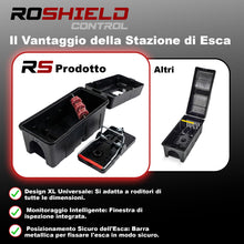 Carica l'immagine nel visualizzatore di Gallery, Trappola per Topi Roshield con Finestra di Ispezione - Contenitore Sicuro per il Controllo dei Ratti | Casa, Capannone e