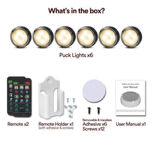 Carica l'immagine nel visualizzatore di Gallery, Onumii Luce LED Sottopensile Cucina a Batteria, Con Telecomando, Adesive e Colorate per Armadio, Guardaroba, Libreria, S