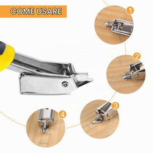 Carica l'immagine nel visualizzatore di Gallery, 4 Pezzi Rivetti Clip Pinze Fastener Remover Puller Pinza Tool Kit, Kit Rimozione di Graffette per Tappezzeria con Estrat