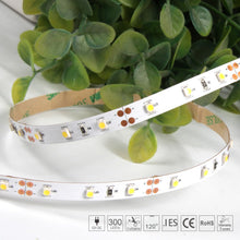 Carica l'immagine nel visualizzatore di Gallery, Striscia LED flessibile 3528 SMD LED Nastro 5m una bobina 12VDC 300leds 5000x8mm Nastro Luci (Bianco Natura)