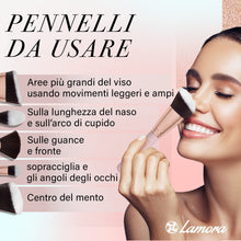Carica l&#39;immagine nel visualizzatore di Gallery, Palette Illuminante Viso Make Up Polvere - Prime Glow Highlighter Makeup Bronzer Palette - 4 Colori Satinati Altamente Pigmentati Con Specchio - Vegano, Non Testato Sugli Animali