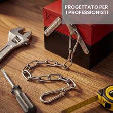 Carica l'immagine nel visualizzatore di Gallery, Catena di sicurezza in acciaio inox, 3 mm x 5 metri