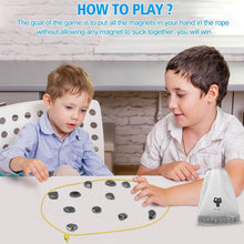 Carica l&#39;immagine nel visualizzatore di Gallery, Gioco di Scacchi Magnetici, Gioco da Tavolo a Scacchi con Pietre Magnetiche, Gioco da Tavolo Educativo Dama, Pietre Magnetiche Scacchi da Battaglia Magnetici Portatili per Feste, Famiglia e Compagno