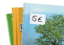 Carica l'immagine nel visualizzatore di Gallery, TopStick Etichette multiuso, 15 etichette per foglio, 15 fogli, 20 x 50 mm, 225 etichette, piccole etichette autoadesive, etichette adesive vuote per l'ufficio, la cucina e la casa, bianco