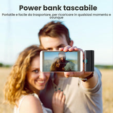 Carica l'immagine nel visualizzatore di Gallery, Power Bank 5200mAh, Ultra-piccolo&amp;Ultra-compatto Caricatore Portatile USB C PD Ingressi&amp;Uscite Mini Powrbank Batteria Es