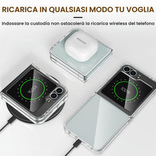 Carica l'immagine nel visualizzatore di Gallery, Doeshine Cover per Samsung Galaxy Z Flip 6 con Mag-Safe, Cover Sottile con Protezione dello Schermo, Rigida PC e Bordi i