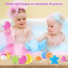 Carica l'immagine nel visualizzatore di Gallery, DUAIU Bombe da Bagno,10 Pezzi Bombe da Bagno Bambini Profumate Set Regalo,Fatte a Mano,Bomba da Bagno Arricchite con Sal