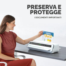 Carica l'immagine nel visualizzatore di Gallery, Fellowes Pouches per plastificazione per documenti, formato A4, finitura lucida, confezione da 100 pezzi, 160 micron (2 