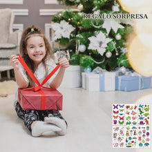 Carica l'immagine nel visualizzatore di Gallery, Fhlbestyu 350 tatuaggi per bambini, set di 14 motivi spaziali, dinosauri e animali, adesivi per feste di compleanno