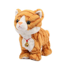 Carica l'immagine nel visualizzatore di Gallery, Smalody Giocattoli di Peluche, novità Controllo del Suono Gatto elettronico Giocattoli interattivi Animali Domestici elettronici Robot Gatto