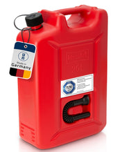 Carica l'immagine nel visualizzatore di Gallery, hünersdorff Tanica Carburante Profi Un da 20 Litri Colore, HDPE, Rosso