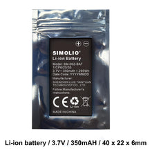 Carica l'immagine nel visualizzatore di Gallery, SIMOLIO Batterie Batteria per SM-823D Pro, SM-824D1, SM-824D2 (non per SM-825D Pro)