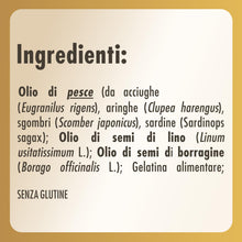 Carica l'immagine nel visualizzatore di Gallery, Solgar Omega Mix 60 Softgel con Omega 3, 6 e 9 da Pesce, Lino e Borragine