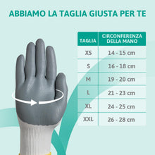 Carica l'immagine nel visualizzatore di Gallery, Ansell HyFlex 11-800 Guanti da Lavoro Professionali, Rivestimento in Nitrile Resistente all'Abrasione, Protezione Profes