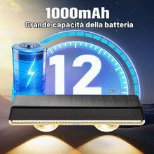 Carica l'immagine nel visualizzatore di Gallery, Applique da Esterno Solare Impermeabilità IP67, 4 Pezzi Luce Solare LED Esterno Bianco con 3 Modalità Lampade Solari da 