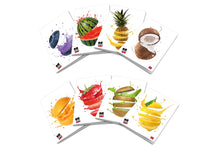 Carica l&#39;immagine nel visualizzatore di Gallery, Pigna FRUITS, Maxi Quaderni A4 rigatura 0Q, Quadretti 5mm con margine, Confezione da 10 Pezzi, Copertine assortite/casuali
