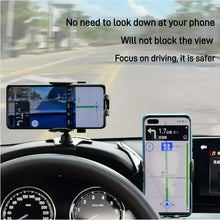Carica l'immagine nel visualizzatore di Gallery, Universale Supporto telefono auto,Supporto per smartphone ruotabile a 360°, operazione con una sola mano porta cellulare