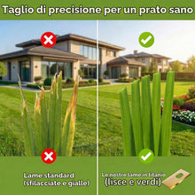 Carica l'immagine nel visualizzatore di Gallery, 36x Lame di ricambio per robot tagliaerba Mova (600, 1000, LiDAX Ultra, NAVAX AWD) – Lame in acciaio inox rivestite in t