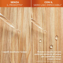 Carica l&#39;immagine nel visualizzatore di Gallery, Garnier Fructis Siero Termoprotettore, Per Capelli Lisci e Lucenti a Lungo, Resistenti all&#39;Umidità, Trattamento Lisciante alla Cheratina Vegetale e Olio di Argan, Lisci Cheratina, 50 ml