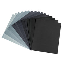 Carica l'immagine nel visualizzatore di Gallery, 16 pezzi Set di carta vetrata Fein 5000 4000 3000 2000 1500 1200 1000 800 carta abrasiva bagnata e asciutta per auto, mo