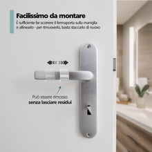 Carica l'immagine nel visualizzatore di Gallery, 6 x Fermaporta per maniglie Trasparente