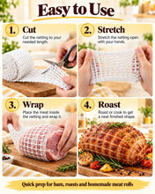 Carica l'immagine nel visualizzatore di Gallery, Rete per Arrosti, 2 Pezzi (6m Totale), Griglia Rotisserie in Acciaio Inox, Resistente e Uniforme per Carne e Pollo
