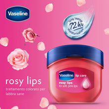 Carica l'immagine nel visualizzatore di Gallery, Vaseline Lip Therapy Rosy | Balsamo labbra nutriente per un'idratazione ottimale (1 x 1 x 7g)