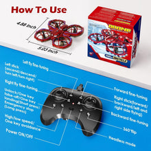 Carica l'immagine nel visualizzatore di Gallery, Mini Drone per Bambini, Drones per Principianti con Evitamento Ostacoli