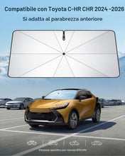 Carica l'immagine nel visualizzatore di Gallery, BIXUAN Parabrezza Parasole Compatibile con Toyota C-HR CHR 2024 2025 2026 Ombrello Parabrezza Auto Parasole Frontale Par