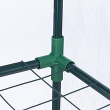 Carica l'immagine nel visualizzatore di Gallery, Relaxdays Serra per Il Balcone, in Acciaio e Telo in PVC, Vivaio, Giardinaggio, HLP: 128 x 60 x 40 cm, Verde Trasparente
