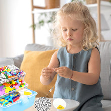 Carica l'immagine nel visualizzatore di Gallery, ZEIZHUBN Kit Lavoretti Creativi per Bambini 3000 Pezzi DIY Art Craft Set Scovolini Colorati per Lavoretti Giochi Creativ