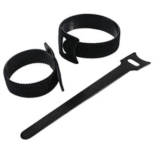 Carica l'immagine nel visualizzatore di Gallery, Amazon Basics Fascette stringicavo regolabili, per organizzare i cavi, 100 pezzi, Nero