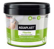 Carica l'immagine nel visualizzatore di Gallery, Stucco fibrato in Pasta per Muro – Aguaplast Fiberlite Pronto all’Uso – Ripara Crepe e cavillature su Pareti e Cartonges
