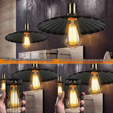 Carica l'immagine nel visualizzatore di Gallery, ZIKEY Lampadina LED E27, 10W (Equivalente a 100W), ST64 Stile Vintage Edison, Luce Bianco Caldo 2700K, 1000lm, Vetro Amb