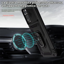 Carica l'immagine nel visualizzatore di Gallery, Cover per Xiaomi Redmi Note 11S 4G/Redmi Note 11 4G e 2 Vetro Temperato Custodia con Scorrevole Protezione Fotocamera Cu