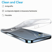 Carica l'immagine nel visualizzatore di Gallery, N NEWTOP Custodia Cover Compatibile per iPhone 12 Mini, Morbido TPU Clear Gel Silicone Anti Graffio Trasparente Slim Sot
