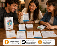 Carica l'immagine nel visualizzatore di Gallery, Ludic - Logicamente - 150 Sfide di Logica e Problem Solving | Giochi di Carte, Perfetto Gioco Da Tavolo Per Tutta La Fam