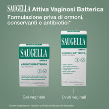 Carica l'immagine nel visualizzatore di Gallery, Saugella Attiva Vaginosi Batterica, Ovuli Vaginali, 7 Ovuli Monodose