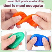 Carica l'immagine nel visualizzatore di Gallery, Fidget Toys Sensory Stones Gioco Antistress 6 Pezzi Sensoriale Autismo per Giocattoli Anti Stress Autismo Fidget Squishy