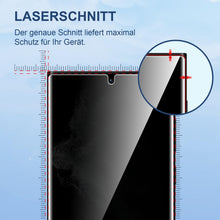 Carica l'immagine nel visualizzatore di Gallery, LK 2 Pezzi Pellicola Protettiva Compatibile con Samsung Galaxy S22 Ultra, Privacy TPU 3D Pellicola Protettiva Curva, Sen