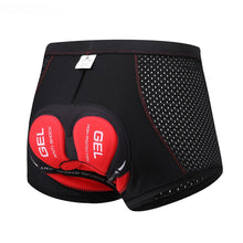Carica l&#39;immagine nel visualizzatore di Gallery, SOLO ACTFIT Pantaloncini Intimo Ciclismo da Uomo MTB Ciclismo Mutande Gel 3D Imbottite Bicicletta Pants Traspiranti Antiscivolo