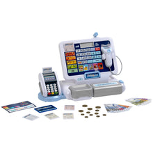 Carica l'immagine nel visualizzatore di Gallery, Theo Klein 9324 Registratore di Cassa con Tablet, con Suoni e Tablet Rimovibile, terminale POS con Funzione Meccanica, Scanner e Soldi Giocattolo I Giocattoli per Bambini dai 3 Anni in su