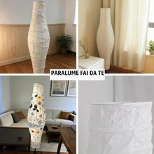 Carica l'immagine nel visualizzatore di Gallery, Paralumi per Lampade da Pavimento 112cm Paralume in Carta per Lampade Terra