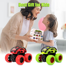 Carica l'immagine nel visualizzatore di Gallery, m zimoon Camion Giocattolo Macchine Bambini,2 Pezz Giocattoli di Monster Trucks Inertia Fuoristrada con Rotazione a 360 Gradi Auto a Frizione Regalo di Natale per Bambini Toddlers