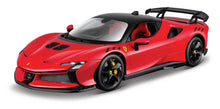 Carica l'immagine nel visualizzatore di Gallery, BBURAGO - Ferrari SF90 XX Stradale, Auto Diecast in Scala 1:24, Replica Dettagliata della Supercar, Porte e Bagagliaio A