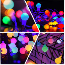 Carica l'immagine nel visualizzatore di Gallery, Luci delle Fate a Batteria, 7M 60 LED Luci di Globo con 8 Modalità di Illuminazione, Luci delle Fate Impermeabili a Batt