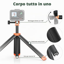 Carica l'immagine nel visualizzatore di Gallery, AKASO Maniglia galleggiante impermeabile, Bastone Selfie e Treppiede Compatibile con AKASO EK7000/Brave 4 Pro/Brave 7 LE